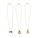 Lot de 3 colliers - bunny