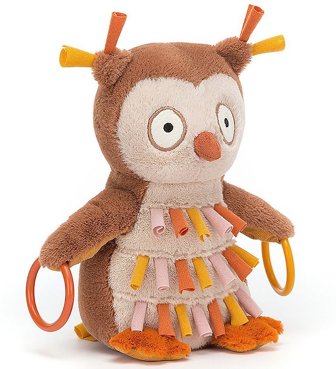 Peluche d'éveil Hibou "Happihoop owl activity toy"