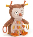 Peluche d'éveil Hibou "Happihoop owl activity toy"
