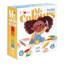 Puzzle "I love my colours"