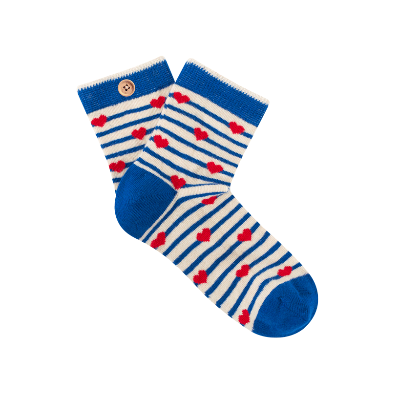 Chaussettes inséparables Cabaïa "Rose & Corentin"