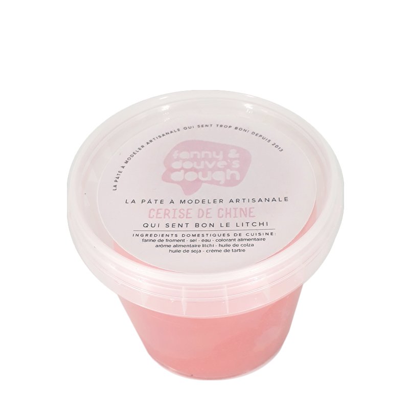 [FANNYDOUVECERISEDECHINE] Pâte à modeler artisanale suisse - Cerise de Chine (Grand pot)
