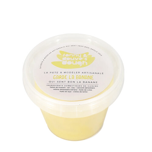[GARDELABANANE] Pâte à modeler artisanale suisse - Garde la banane (Grand pot)