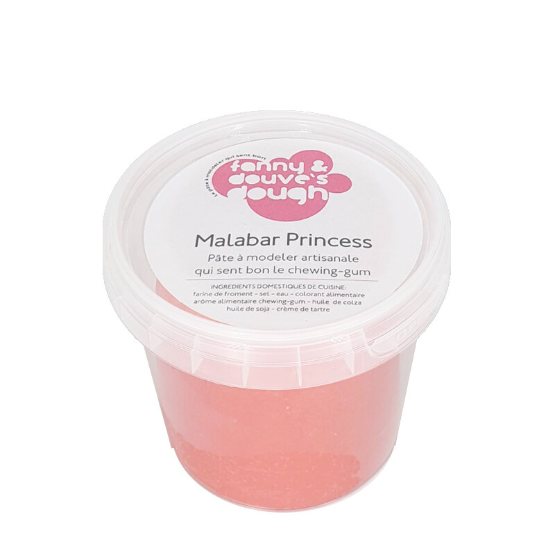 [FANNYDOUVEMALABARPRINCESSE] Pâte à modeler artisanale suisse - Malabar Princesse (Grand pot)