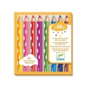 8 crayons de couleurs pour petits (+18 mois)