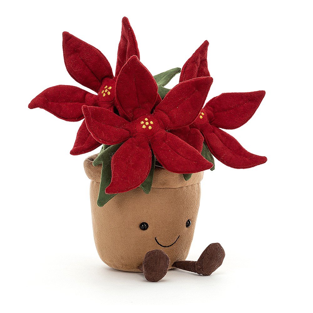 Peluche étoile de Noël "Amuseable Poinsettia"