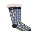 Chaussettes fourrées "Bières de Noël"