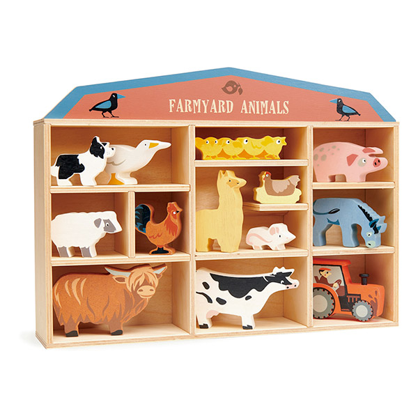 Les animaux de la ferme - Vache Highland