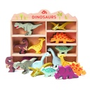 Dinosaures en bois