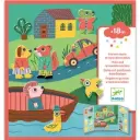 Stickers épais et repositionnables "Les animaux"