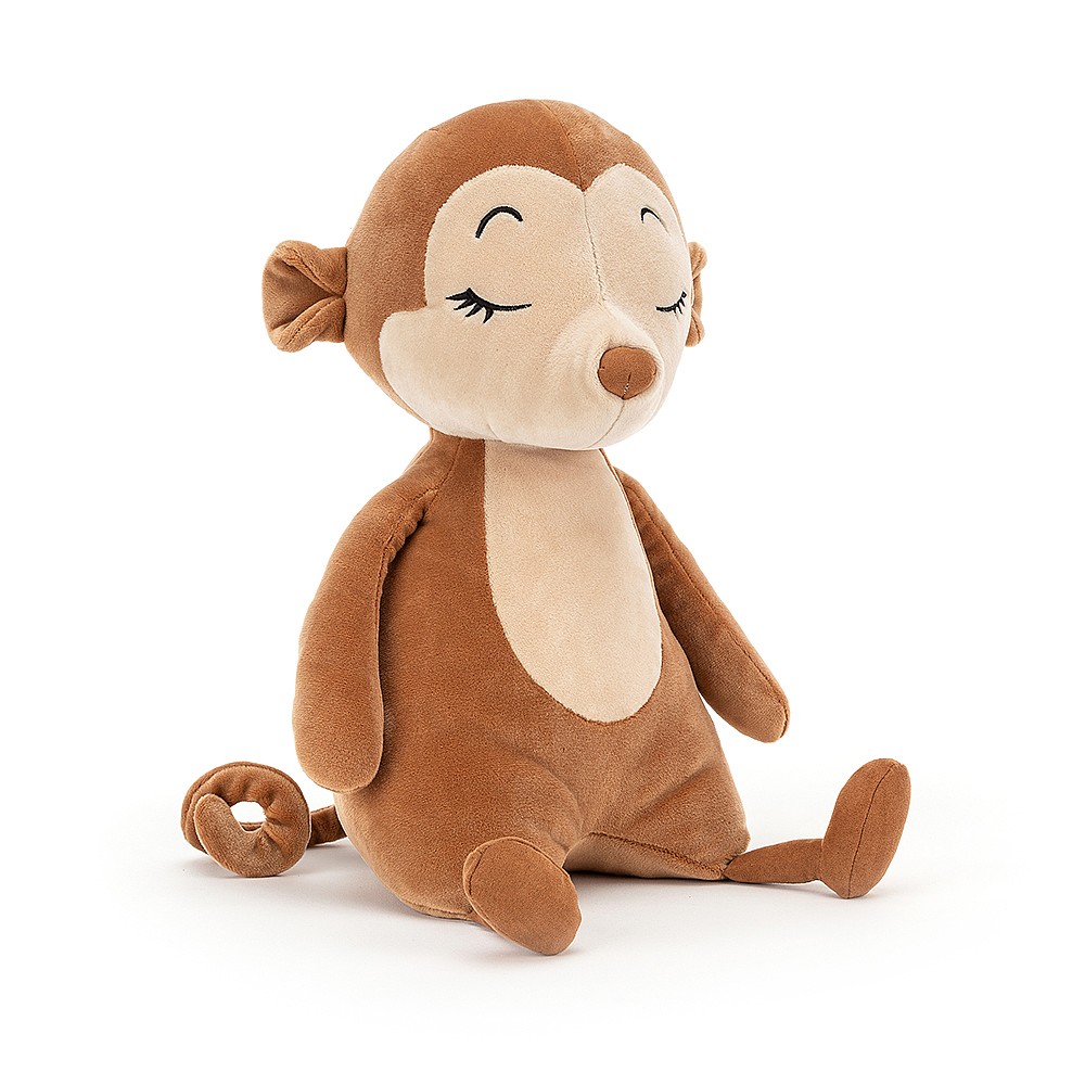 [JELSLEEP6M] Peluche singe "Sleepee Monkey"