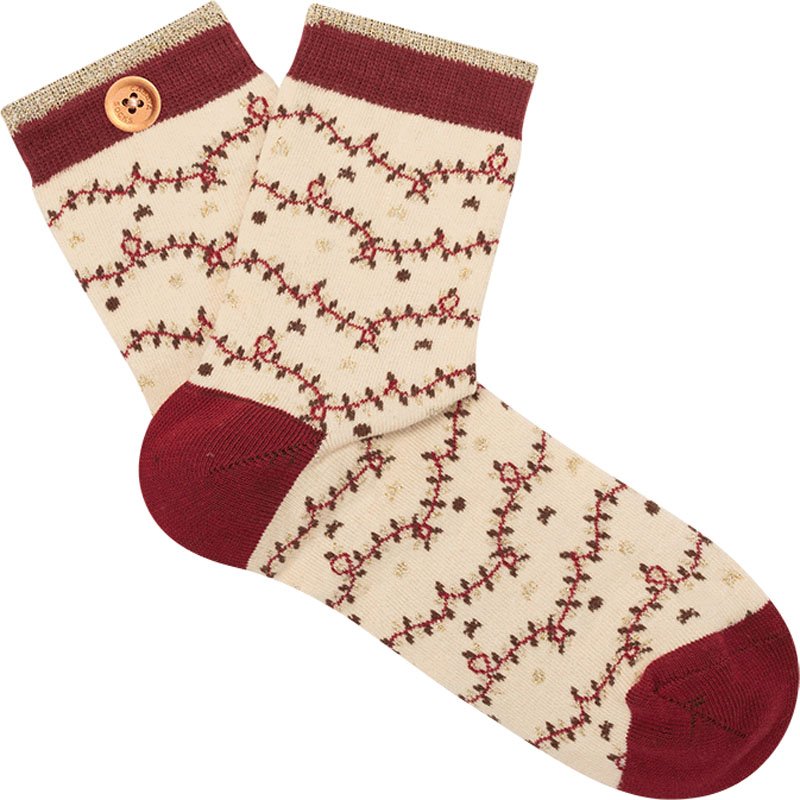 [CABpoussieredetoiles] Chaussettes inséparables Cabaia "Poussière d'étoiles"