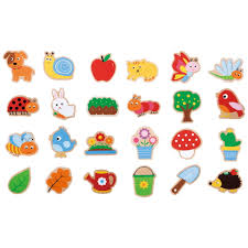 Set de 24 aimants "Jardin"