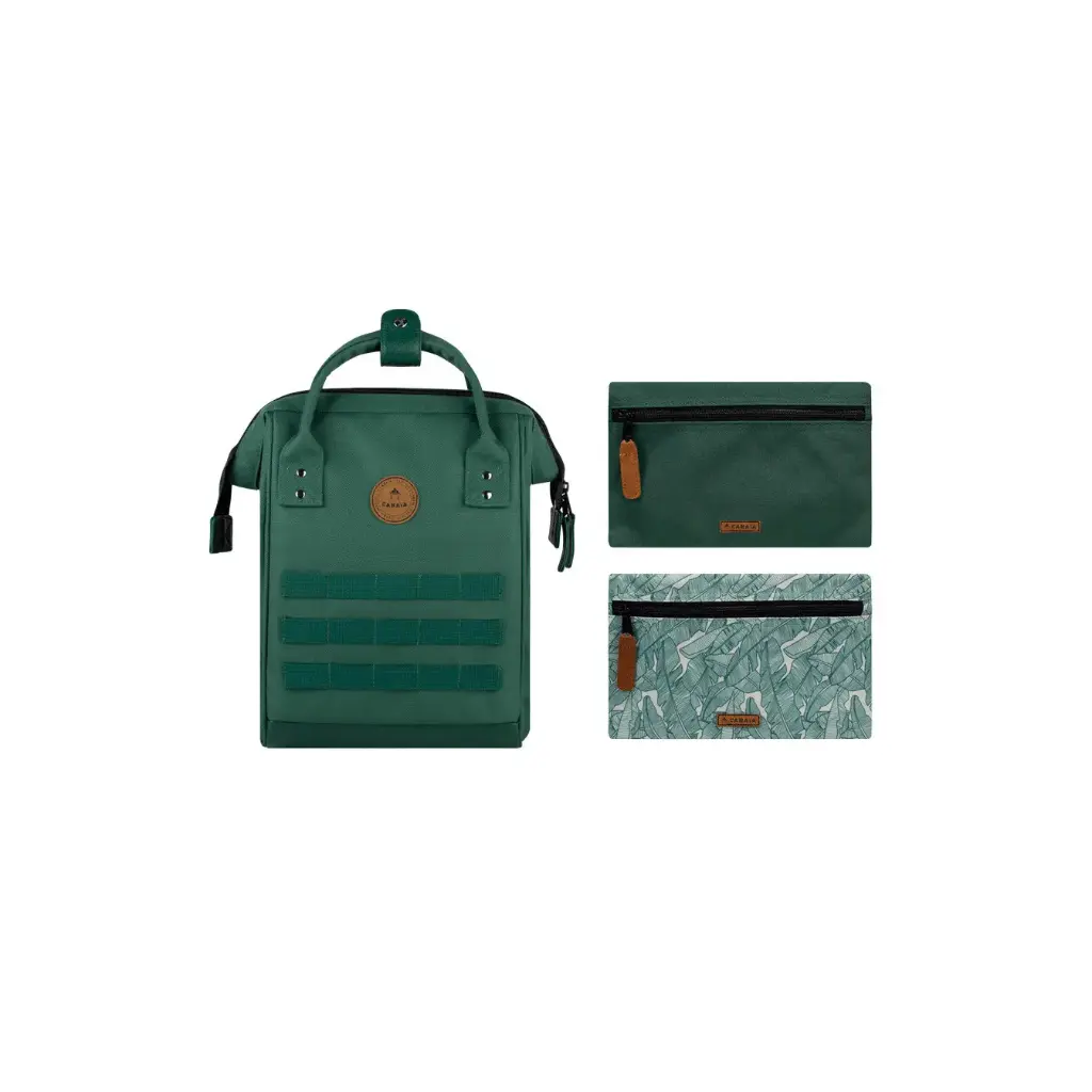 [CABMONTREAL] Sac à dos  avec deux pochettes interchangeables "Montreal" taille S