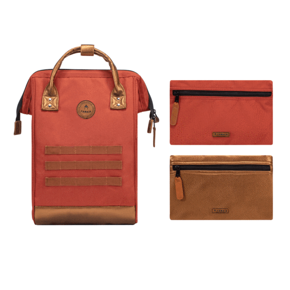 Sac à dos Cabaïa avec deux pochettes interchangeables "Bogota" taille M