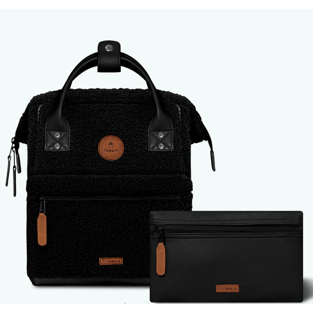 [CABDHAKA] Sac à dos Cabaia avec deux pochettes interchangeables "Dhaka" taille S