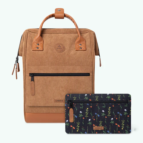 [CABDUBAI] Sac à dos Cabaia avec deux pochettes interchangeables "Dubaï" taille M 
