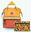 Sac à dos Cabaia avec deux pochettes interchangeables "Kilfi" taille S