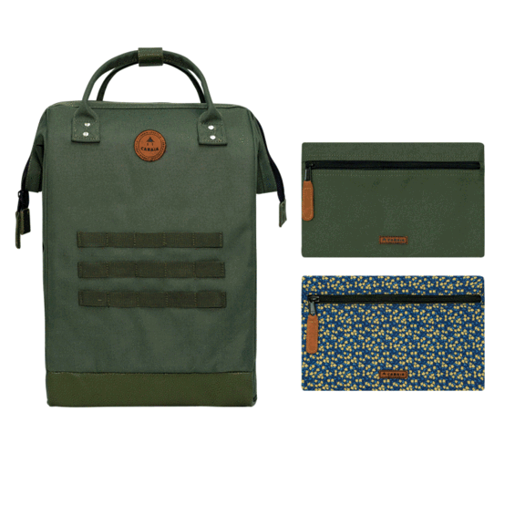 [CABseoul] Sac à dos Cabaia avec deux pochettes interchangeables "Seoul" taille L