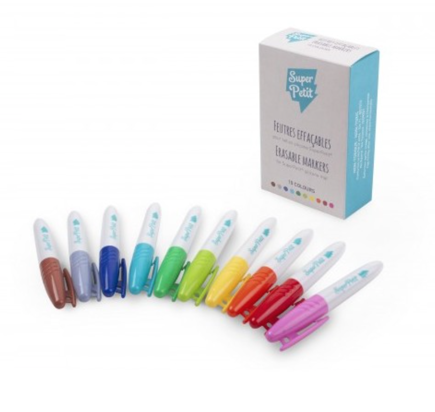 Feutres effaçables pour set en silicone