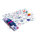 Set de table en silicone lavable avec ses 5 feutres lavables "Dream Van"