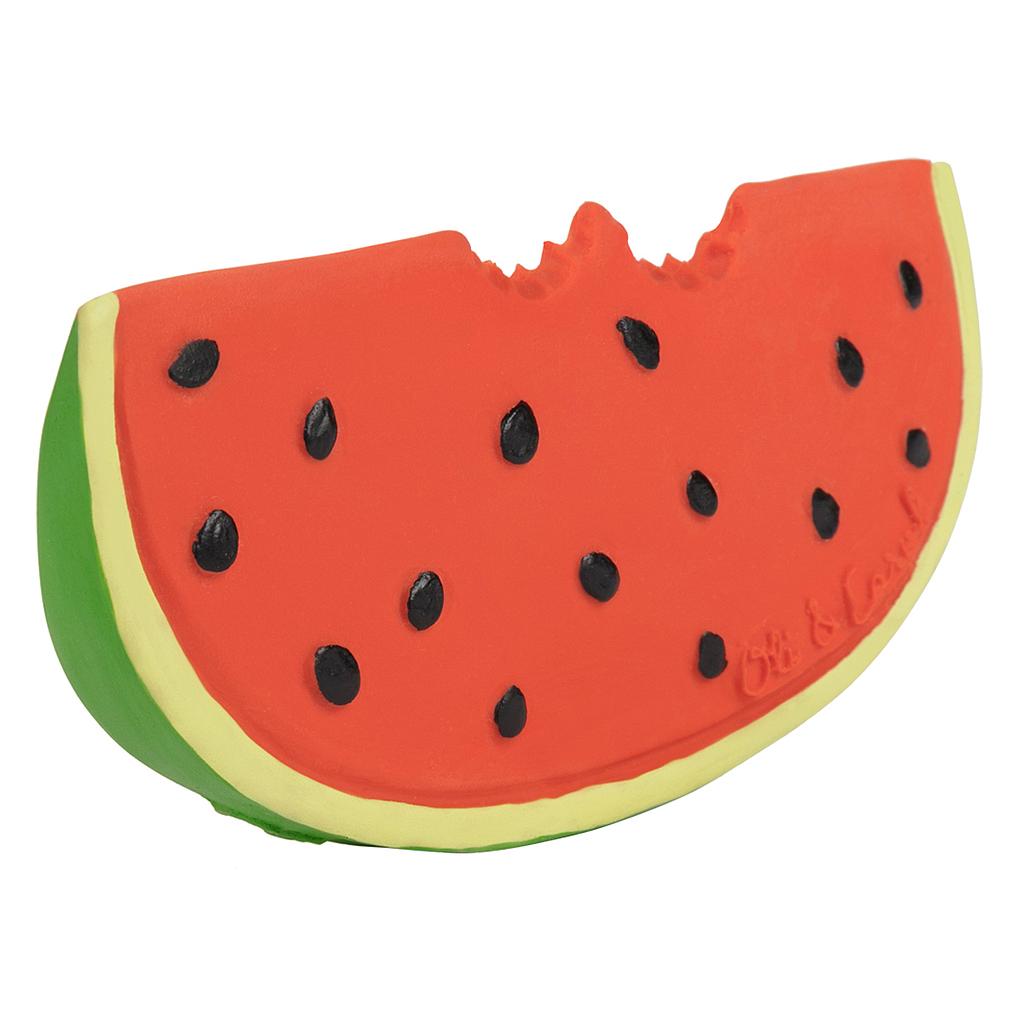 [OLIL-WALLY-WATERMELON] Jouet de dentition "Wally la pastèque"