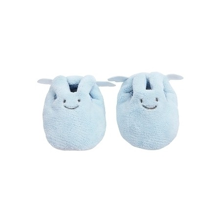 [V1180] Chaussons lapin 0-2 ans (Blanc)