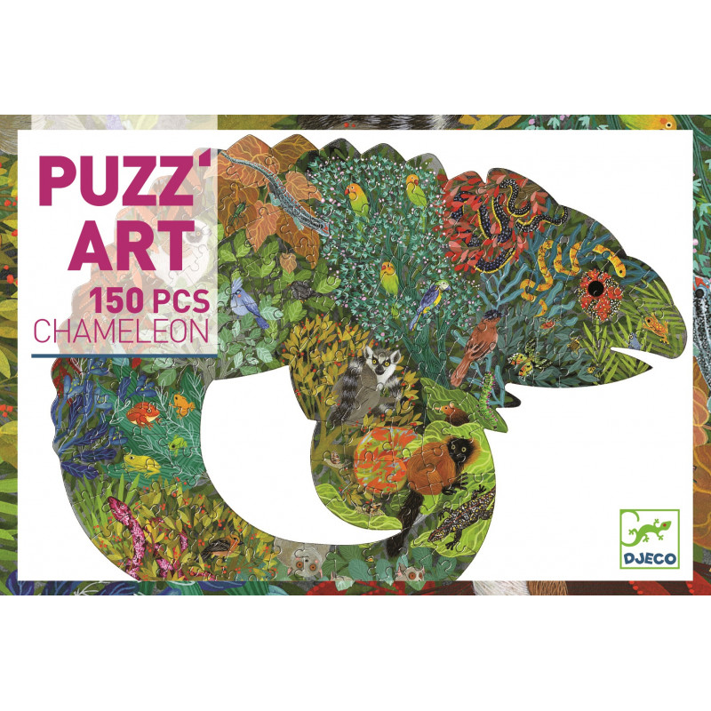 Puzzle - Puzz'art 150 pièces "Caméléon"