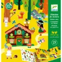 Histoires de stickers repositionnables "la forêt magique"