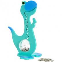 Tirelire dino pétrole