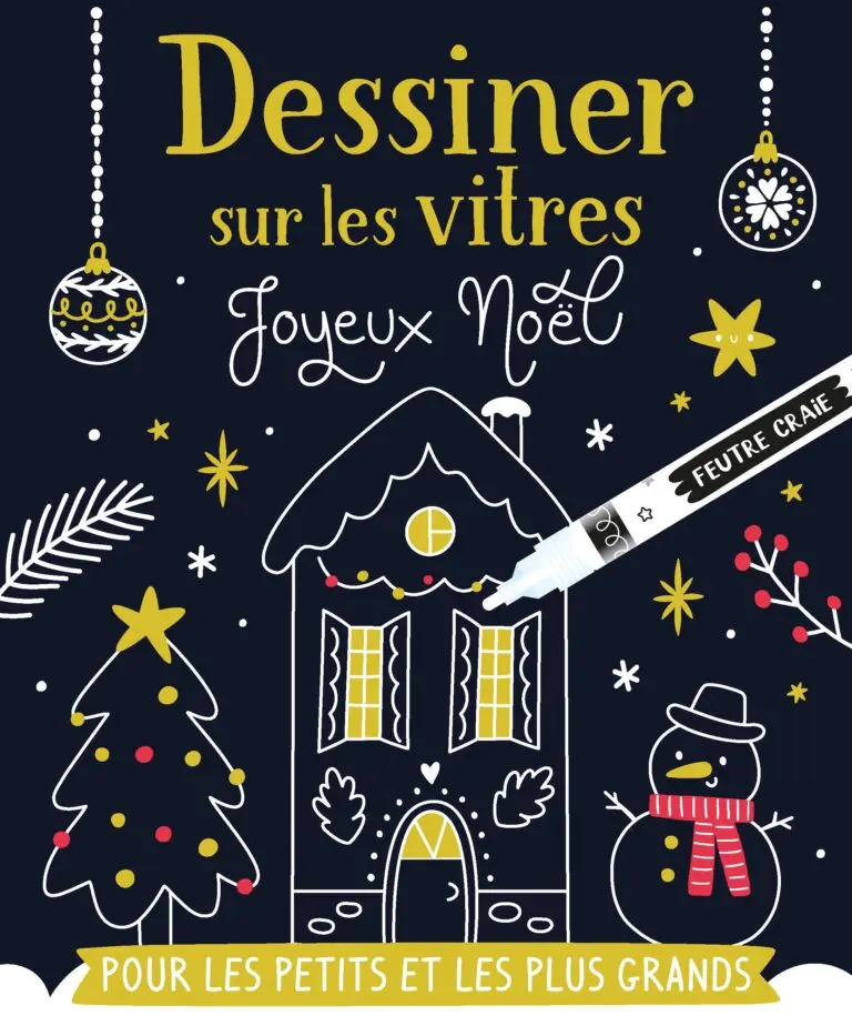 Dessiner sur les vitres "Joyeux Noël"