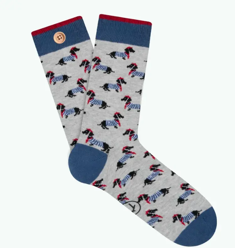 [CABGASPARDETHENRI] Chaussettes inséparables Cabaia "Gaspard et Henri"