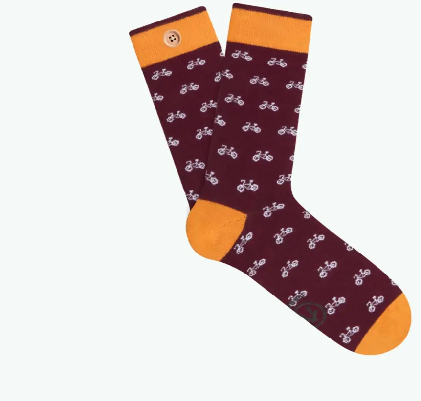 [CABFABRICEETERIC] Chaussettes inséparables Cabaia "Fabrice et Eric"