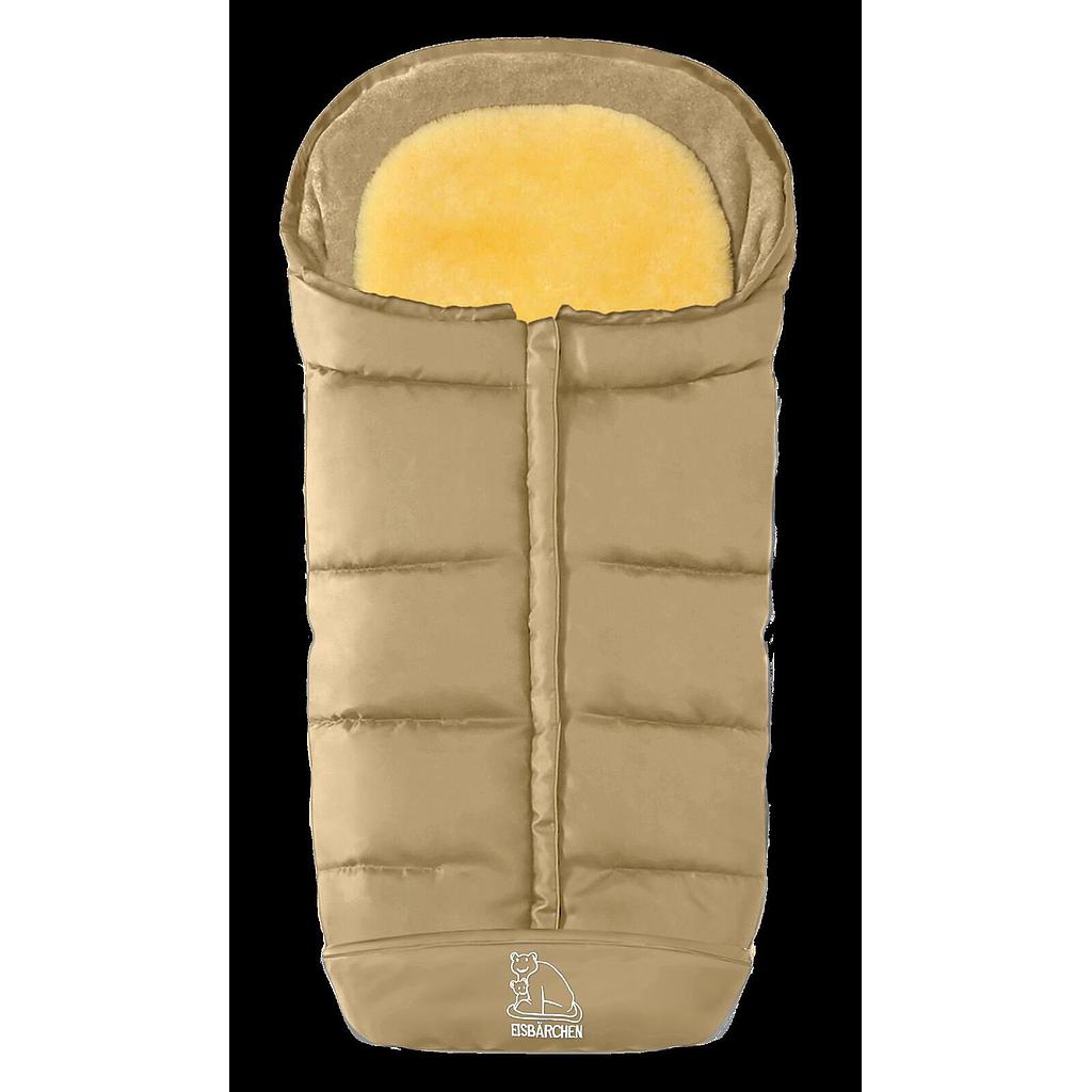 Chancelière d'hiver 2-en-1 avec peau de mouton