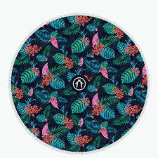 Serviette de plage ronde "Boracay"