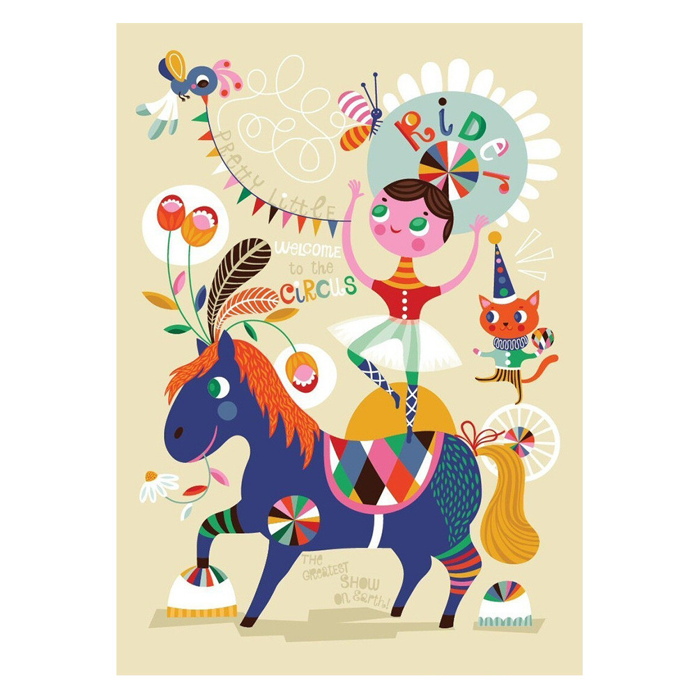 [LONP8] Poster "Pretty little rider" 50x70cm