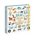 Bam! Create your animals - 16 timbres en bois