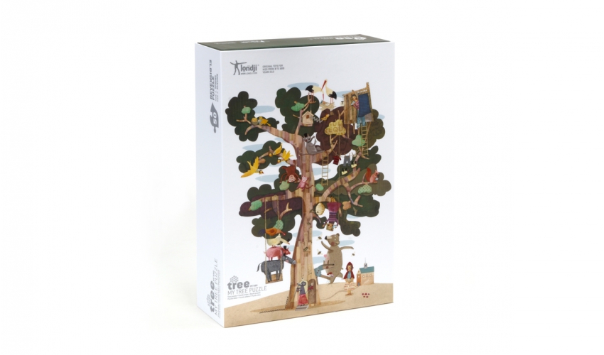 [LONPZ38OU] Puzzle réversible "My Tree puzzle" - 50 pièces
