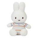 Peluche Miffy rayée et blanche