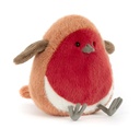 Peluche rouge-gorge "Plum Robin"
