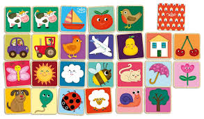 [VIL2477S] Mémo imagier en bois - Mélusine