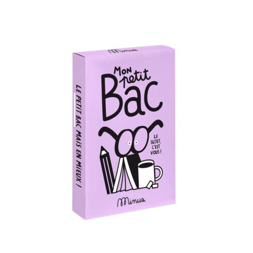 [MINMG2502] Collection des mini games Minus "Mon petit bac"