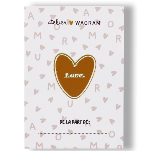 [WAGSKU038_019] Pin's "love"