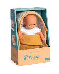 [DJEDJ07725] Poupon et couffin "Mini Sasha" 