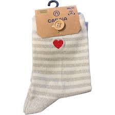 [CABADELEETMARIE] Chaussettes inséparables Cabaia "Adèle et Marie"