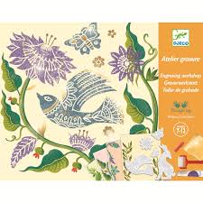 [DJ09352] Atelier gravure "Passiflore"