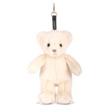 [DOUDC4385] Bijou de sac ours "Ivoire"
