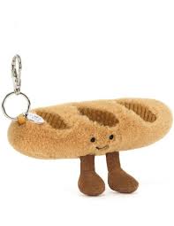 [JELABG4BC] Peluche porte-clé baguette "Amuseables baguette bag charm"