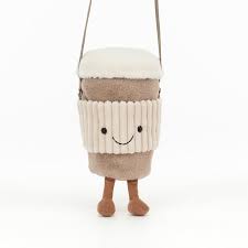[JELA4COFB] Sac à main peluche "Amuseables coffee-to-go bag"