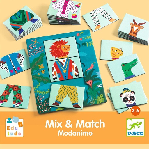 [DJ08247] Mix & Match "Modanimo" - Jeu de méli-mélo